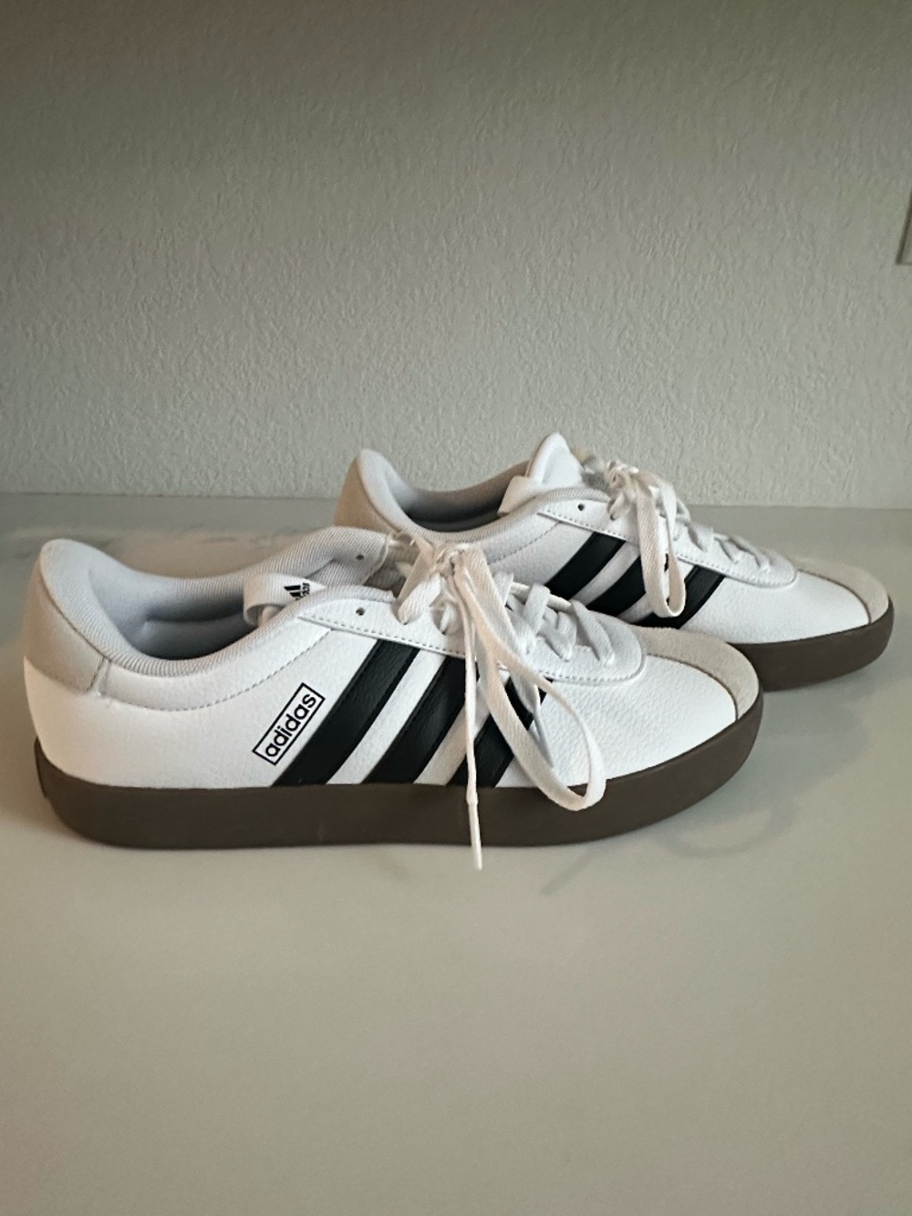 Adidas-Men's Black/White Sneaker-NWOT
